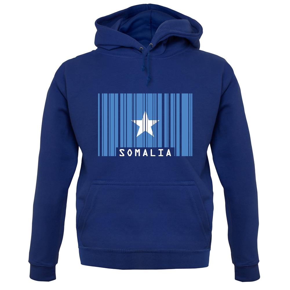 Somalia Barcode Style Flag unisex hoodie Somalia Barcode Style Flag unisex hoodie