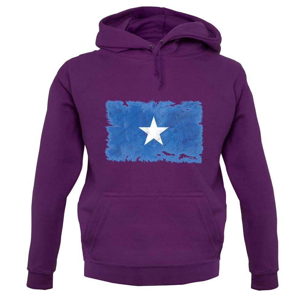 Somalia Grunge Style Flag unisex hoodie Somalia Grunge Style Flag unisex hoodie
