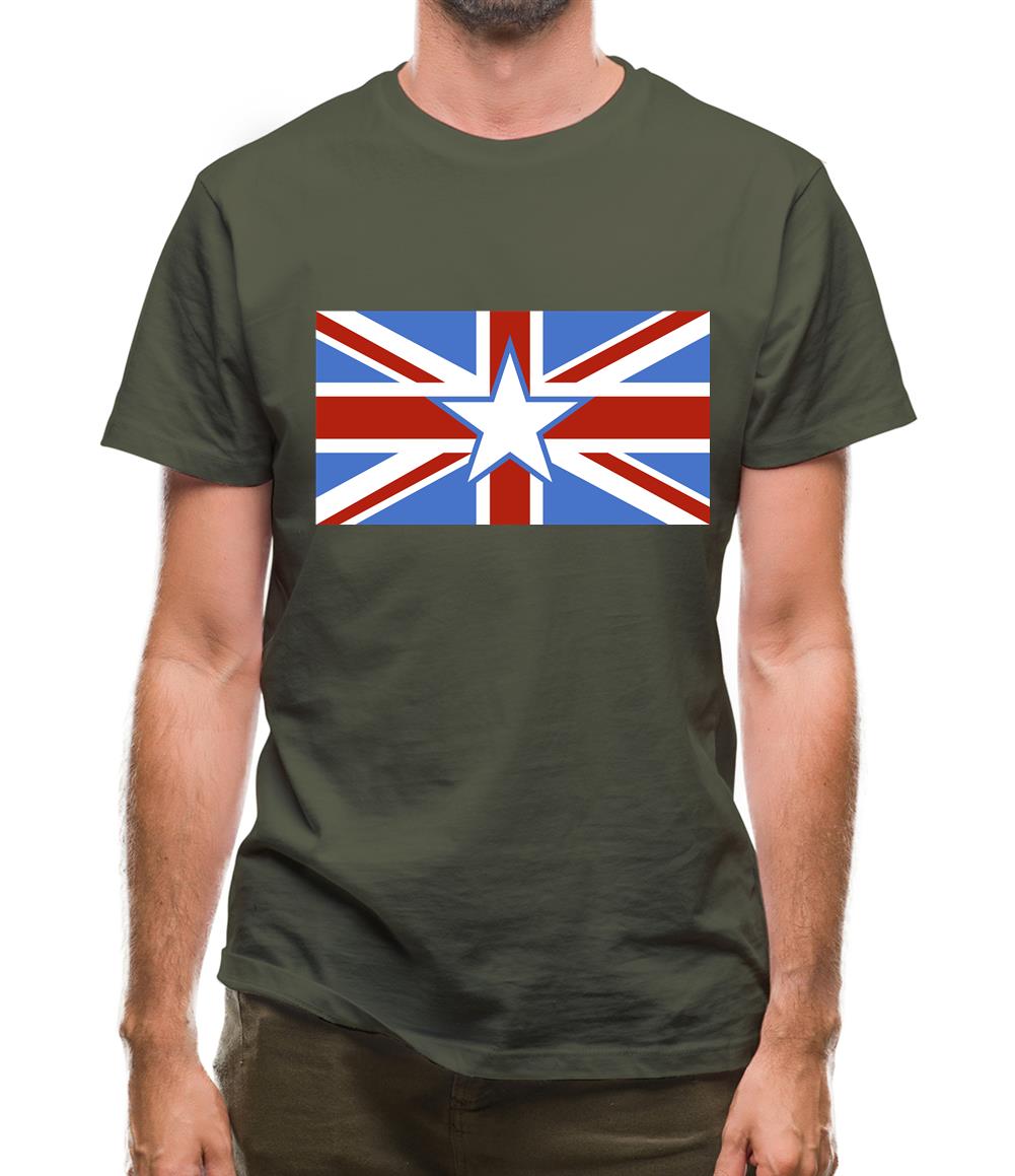 Somalian Union Jack Flag Mens T-Shirt Somalian Union Jack Flag Mens T-Shirt