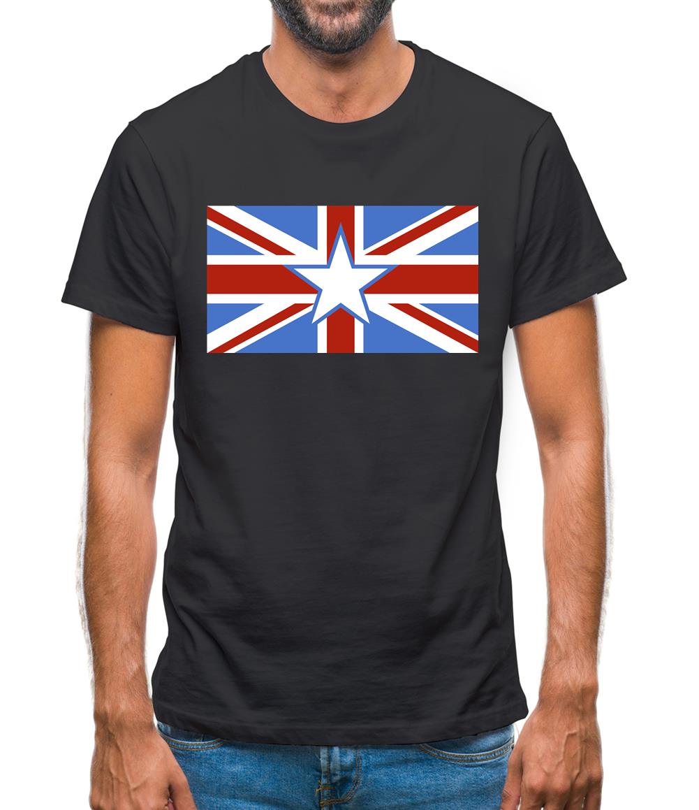 Somalian Union Jack Flag Mens T-Shirt Somalian Union Jack Flag Mens T-Shirt
