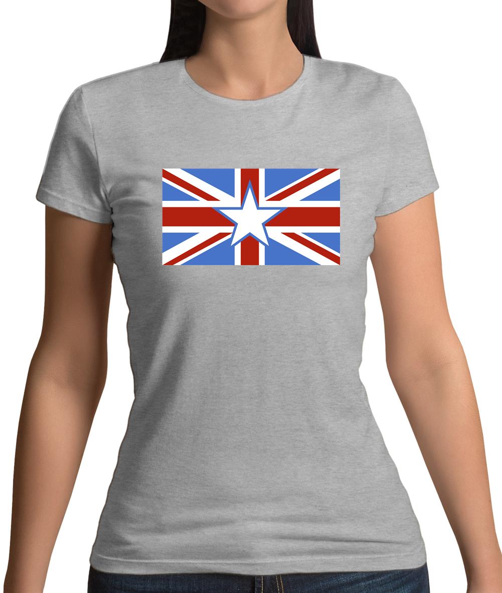 Somalian Union Jack Flag Womens T-Shirt Somalian Union Jack Flag Womens T-Shirt