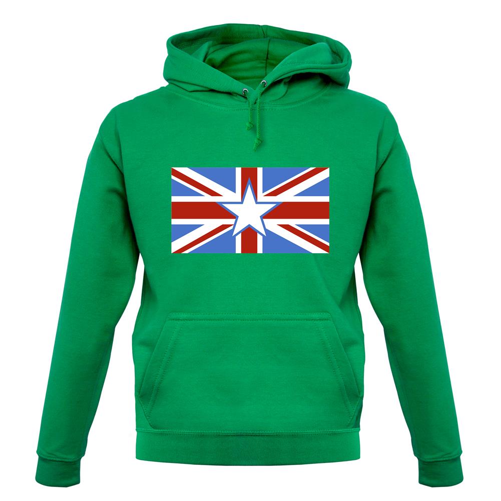 Somalian Union Jack Flag unisex hoodie Somalian Union Jack Flag unisex hoodie