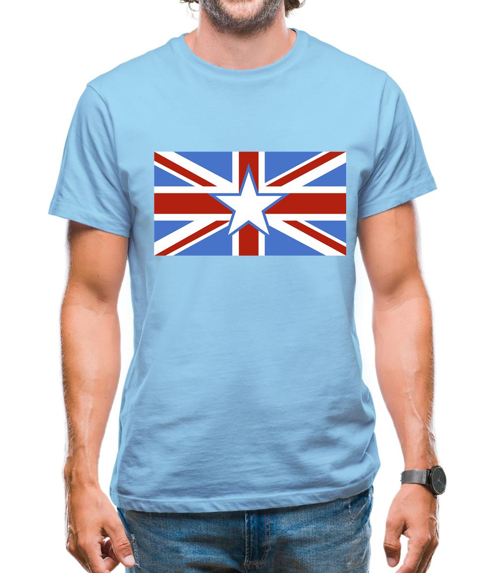 Somalian Union Jack Flag Mens T-Shirt Somalian Union Jack Flag Mens T-Shirt