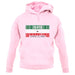 Somaliland Barcode Style Flag unisex hoodie Somaliland Barcode Style Flag unisex hoodie