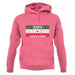 Somaliland Barcode Style Flag unisex hoodie Somaliland Barcode Style Flag unisex hoodie