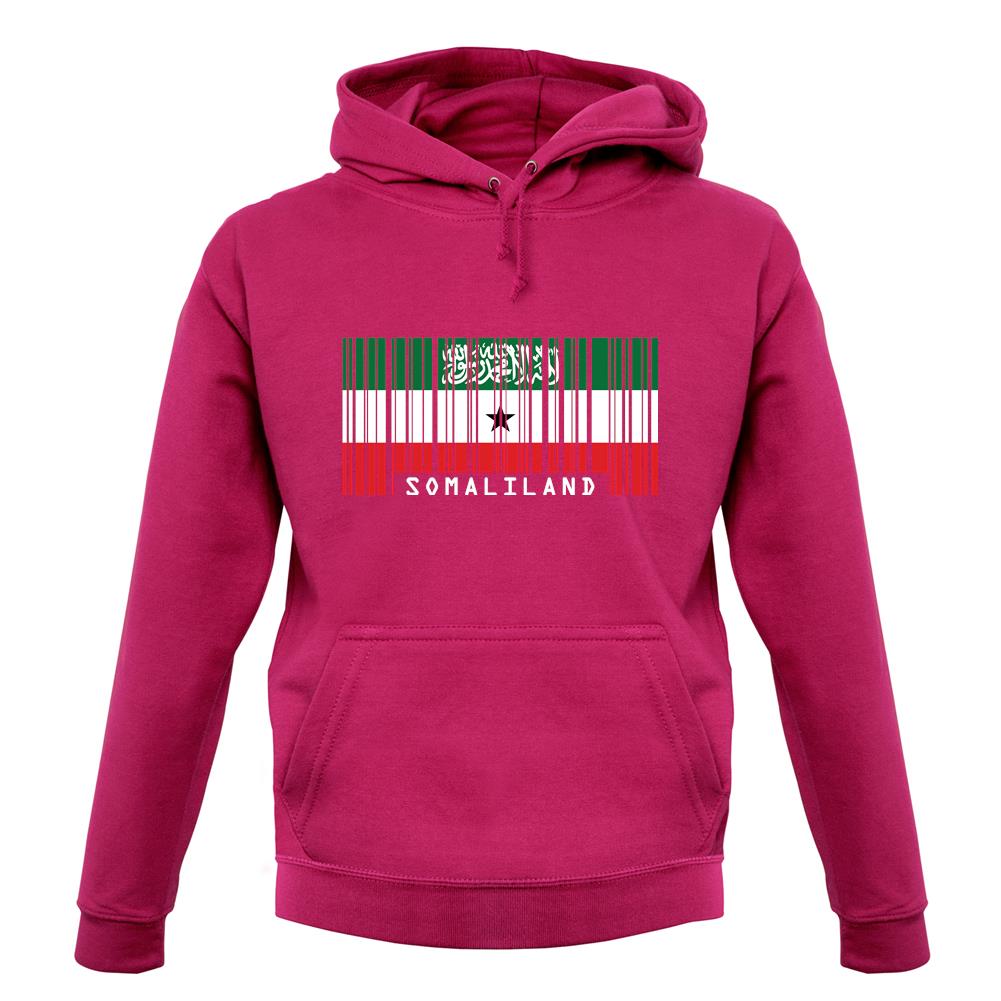 Somaliland Barcode Style Flag unisex hoodie Somaliland Barcode Style Flag unisex hoodie