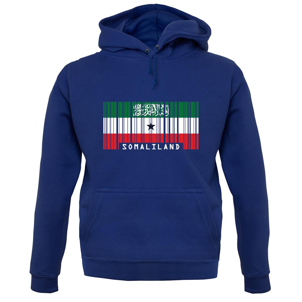 Somaliland Barcode Style Flag unisex hoodie Somaliland Barcode Style Flag unisex hoodie