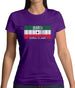 Somaliland Barcode Style Flag Womens T-Shirt Somaliland Barcode Style Flag Womens T-Shirt