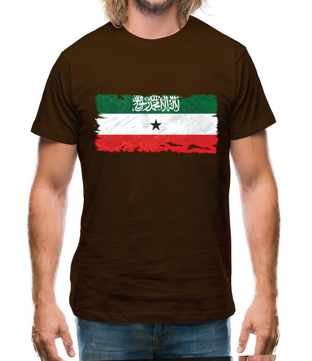 Somaliland Grunge Style Flag Mens T-Shirt Somaliland Grunge Style Flag Mens T-Shirt
