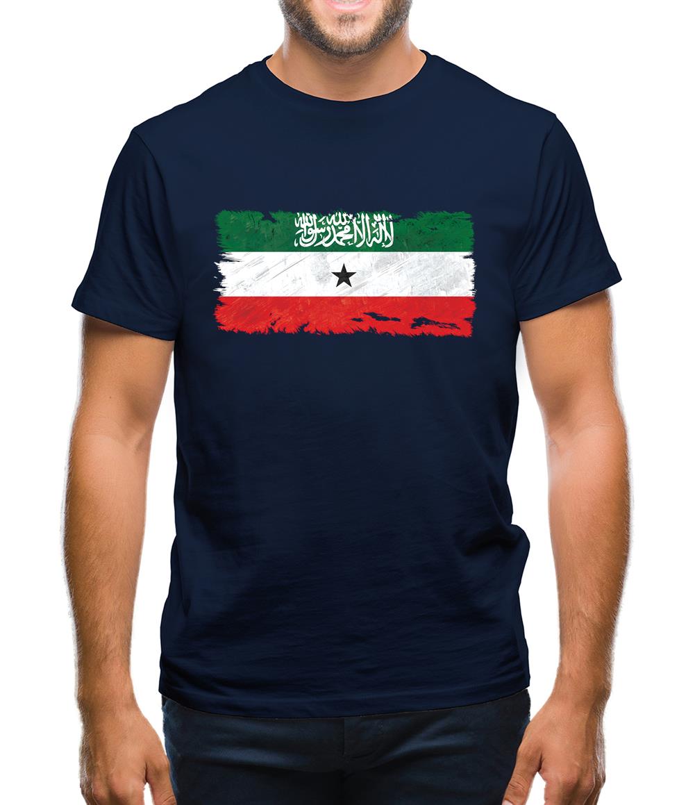 Somaliland Grunge Style Flag Mens T-Shirt Somaliland Grunge Style Flag Mens T-Shirt