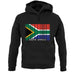 South Africa  Barcode Style Flag unisex hoodie South Africa  Barcode Style Flag unisex hoodie