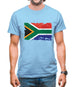 South Africa Grunge Style Flag Mens T-Shirt South Africa Grunge Style Flag Mens T-Shirt