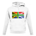 South African Union Jack Flag unisex hoodie South African Union Jack Flag unisex hoodie