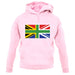 South African Union Jack Flag unisex hoodie South African Union Jack Flag unisex hoodie