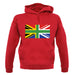 South African Union Jack Flag unisex hoodie South African Union Jack Flag unisex hoodie