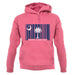 South Carolina  Barcode Style Flag unisex hoodie South Carolina  Barcode Style Flag unisex hoodie