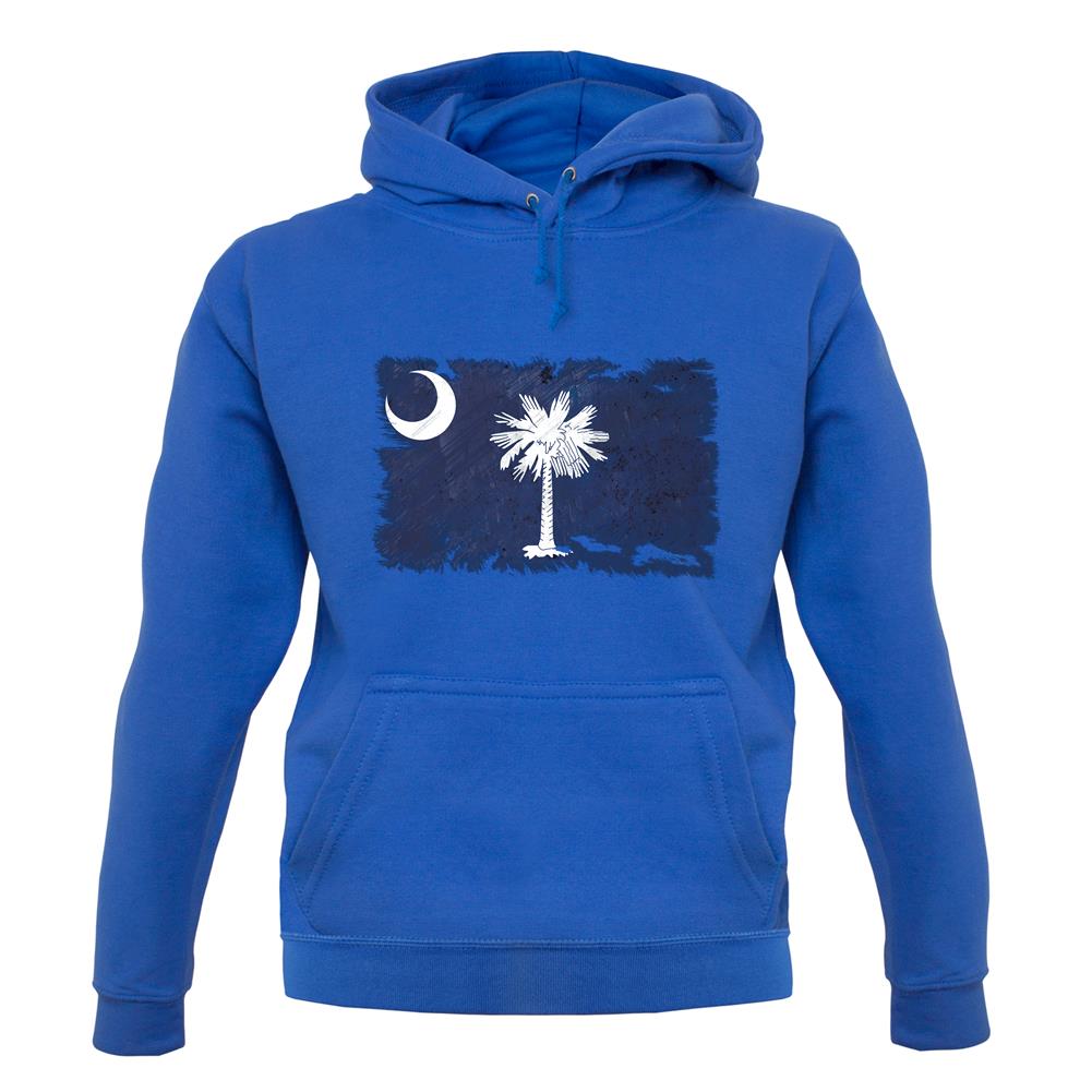 South Carolina Grunge Style Flag unisex hoodie South Carolina Grunge Style Flag unisex hoodie