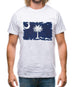 South Carolina Grunge Style Flag Mens T-Shirt South Carolina Grunge Style Flag Mens T-Shirt