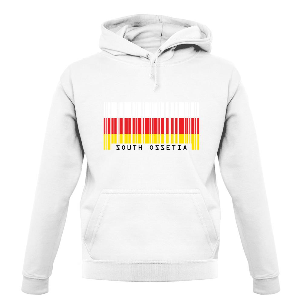South Ossetia Barcode Style Flag unisex hoodie South Ossetia Barcode Style Flag unisex hoodie