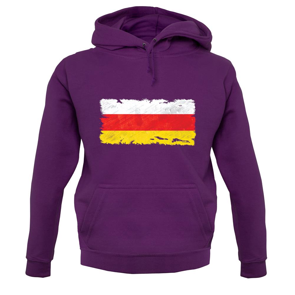 South Ossetia Grunge Style Flag unisex hoodie South Ossetia Grunge Style Flag unisex hoodie