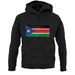 South Sudan Grunge Style Flag unisex hoodie South Sudan Grunge Style Flag unisex hoodie