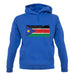 South Sudan Grunge Style Flag unisex hoodie South Sudan Grunge Style Flag unisex hoodie