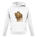 Space Animals - Bison unisex hoodie Space Animals - Bison unisex hoodie