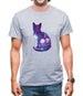 Space Animals - Cat Mens T-Shirt Space Animals - Cat Mens T-Shirt