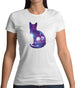 Space Animals - Cat Womens T-Shirt Space Animals - Cat Womens T-Shirt