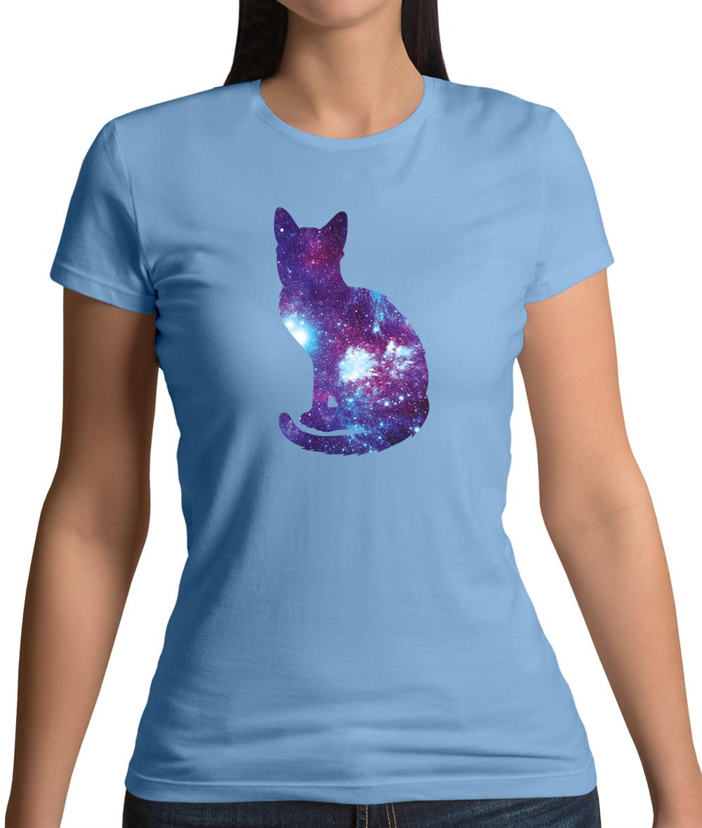 Space Animals - Cat Womens T-Shirt Space Animals - Cat Womens T-Shirt