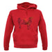Space Animals - Cow unisex hoodie Space Animals - Cow unisex hoodie