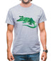 Space Animals - Crocodile Mens T-Shirt Space Animals - Crocodile Mens T-Shirt