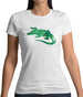 Space Animals - Crocodile Womens T-Shirt Space Animals - Crocodile Womens T-Shirt