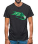 Space Animals - Crocodile Mens T-Shirt Space Animals - Crocodile Mens T-Shirt