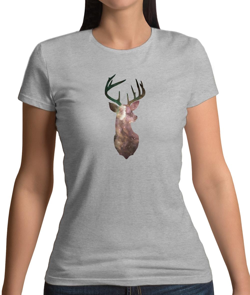 Space Animals - Deer Womens T-Shirt