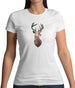 Space Animals - Deer Womens T-Shirt Space Animals - Deer Womens T-Shirt