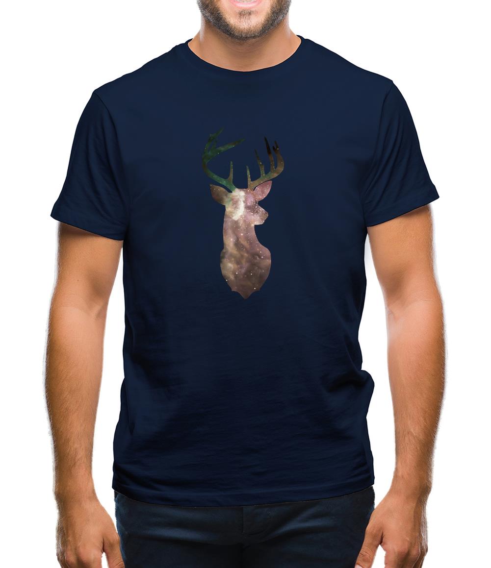 Space Animals - Deer Mens T-Shirt Space Animals - Deer Mens T-Shirt