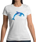 Space Animals - Dolphin Womens T-Shirt Space Animals - Dolphin Womens T-Shirt