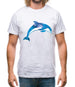 Space Animals - Dolphin Mens T-Shirt Space Animals - Dolphin Mens T-Shirt