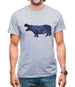 Space Animals - Hippo Mens T-Shirt Space Animals - Hippo Mens T-Shirt