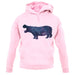Space Animals - Hippo unisex hoodie Space Animals - Hippo unisex hoodie