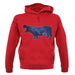 Space Animals - Hippo unisex hoodie Space Animals - Hippo unisex hoodie