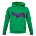 Space Animals - Hippo unisex hoodie Space Animals - Hippo unisex hoodie