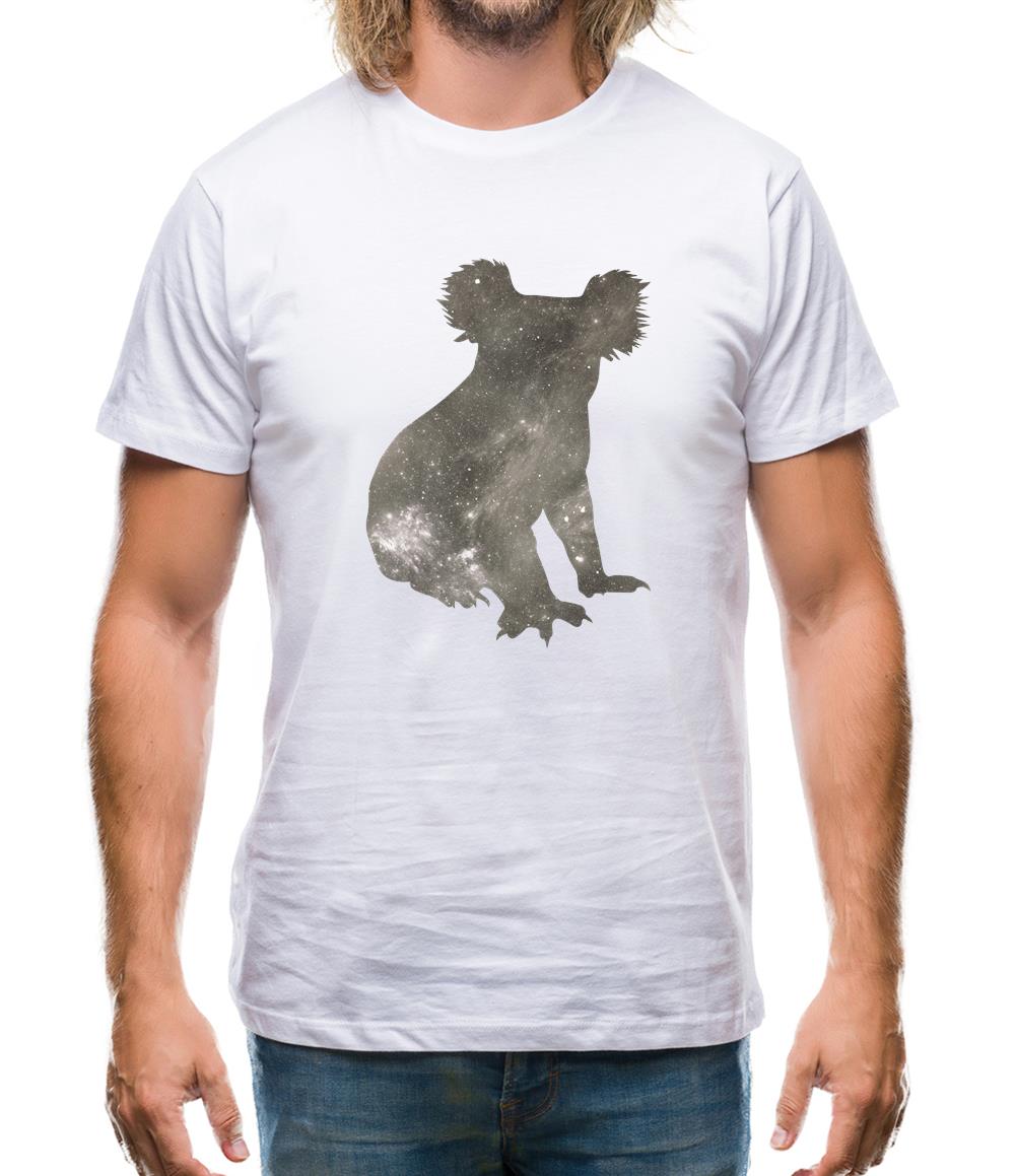 Space Animals - Koala Mens T-Shirt Space Animals - Koala Mens T-Shirt