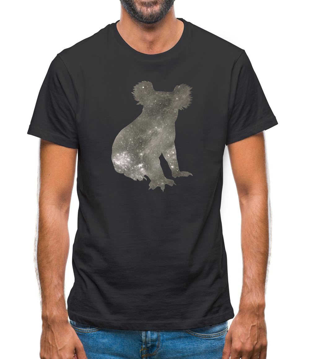 Space Animals - Koala Mens T-Shirt Space Animals - Koala Mens T-Shirt