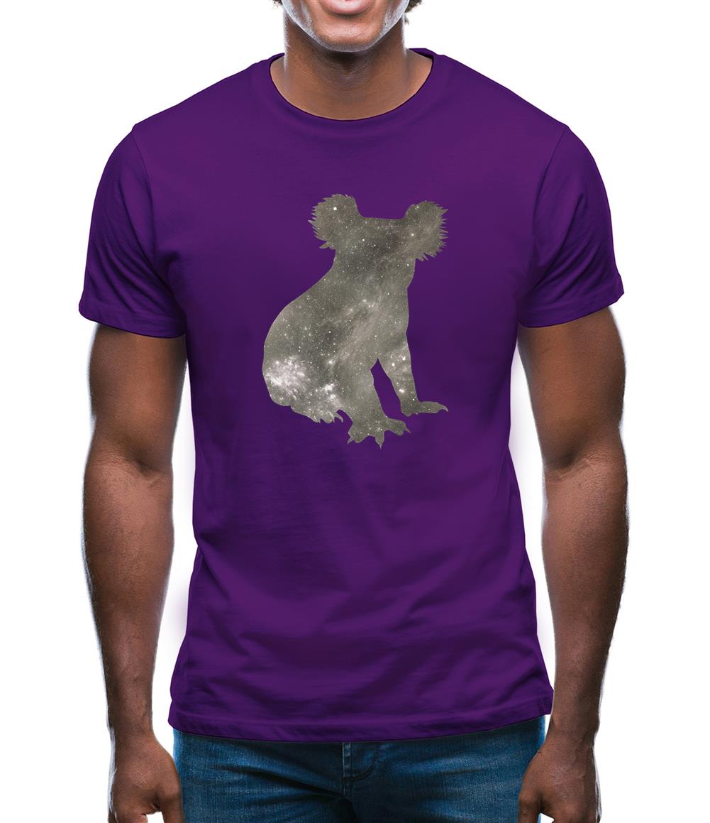 Space Animals - Koala Mens T-Shirt Space Animals - Koala Mens T-Shirt
