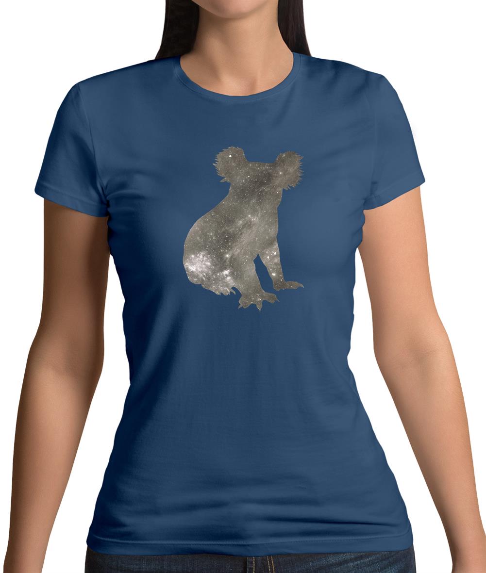 Space Animals - Koala Womens T-Shirt Space Animals - Koala Womens T-Shirt