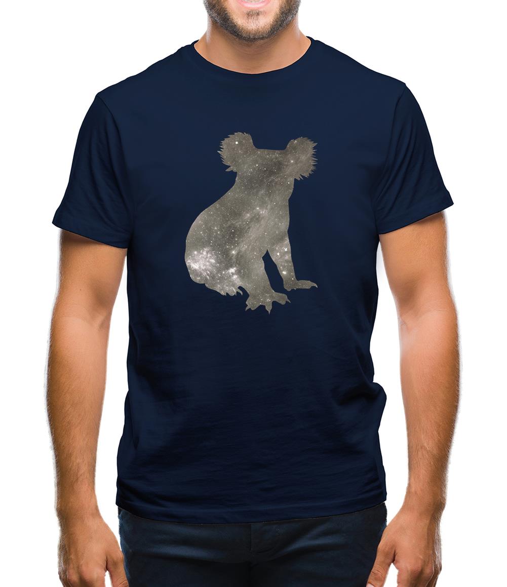 Space Animals - Koala Mens T-Shirt Space Animals - Koala Mens T-Shirt