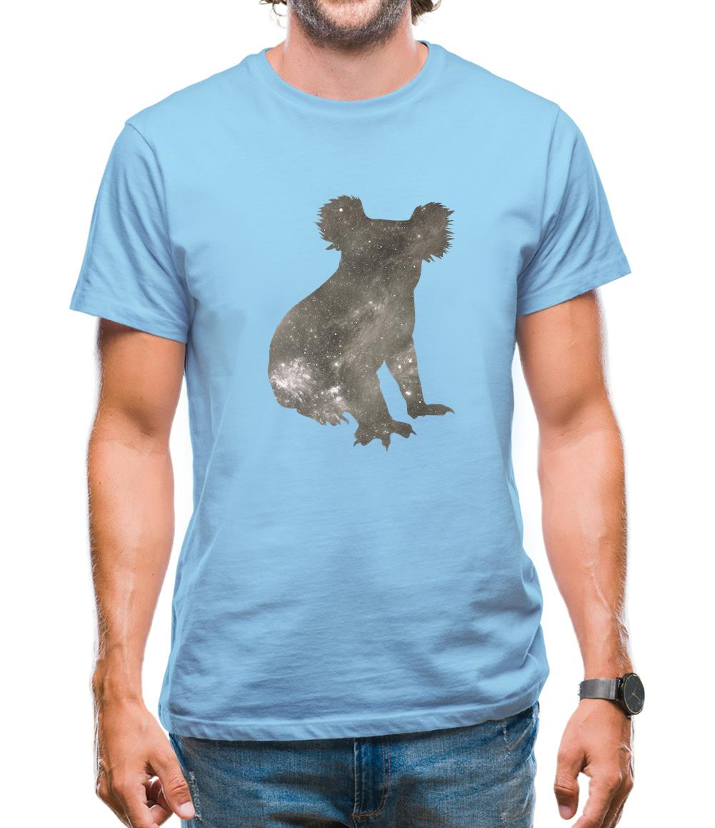 Space Animals - Koala Mens T-Shirt Space Animals - Koala Mens T-Shirt