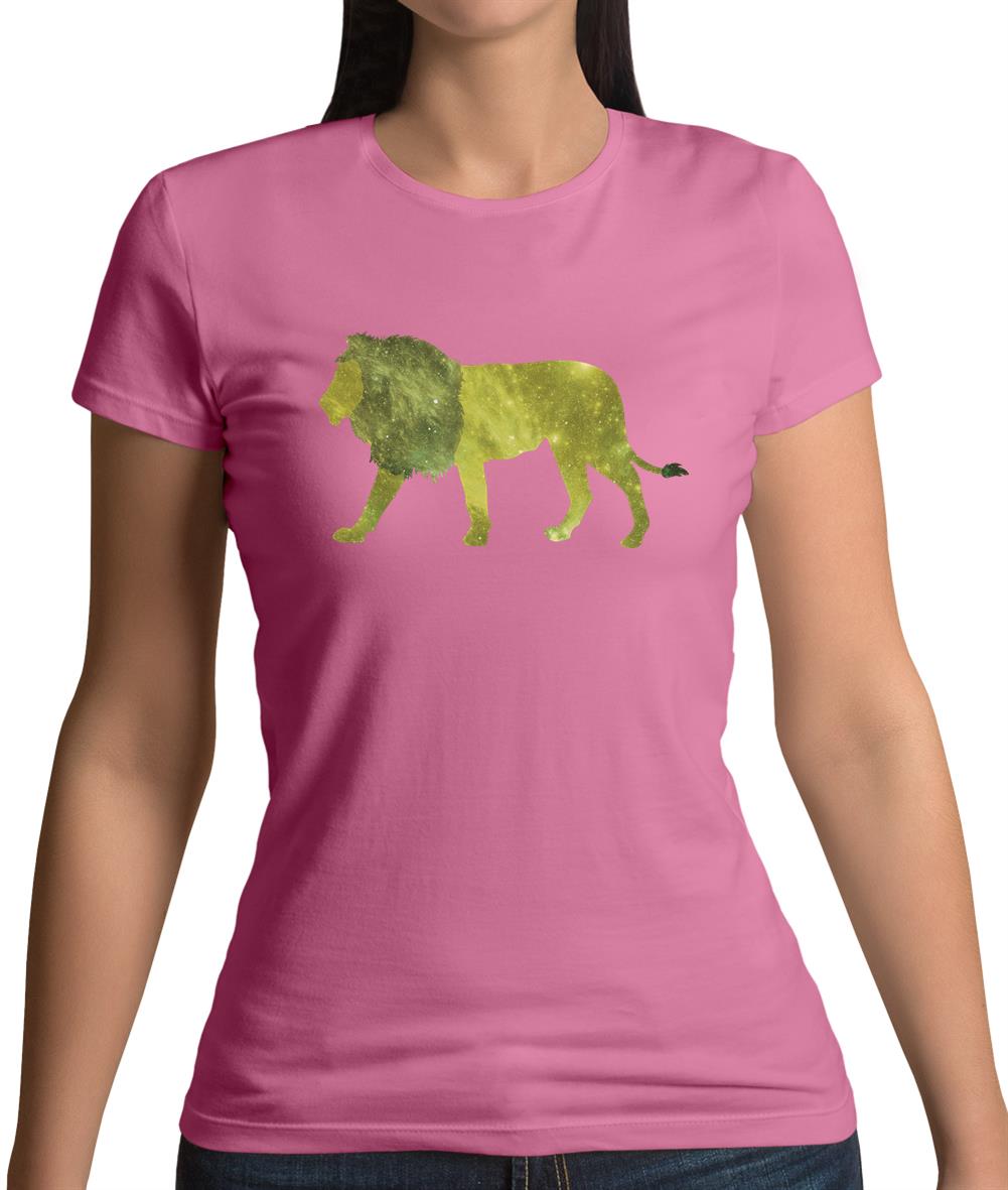 Space Animals - Lion Womens T-Shirt Space Animals - Lion Womens T-Shirt